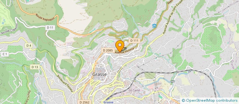 localisation de l'entreprise SCI DU ROND POINT à GRASSE