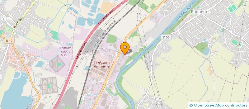 localisation de l'entreprise SCI DU ROND POINT  ROQUES