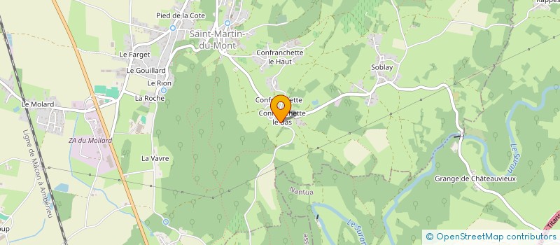 localisation de l'entreprise SCI DU ROND POINT  SAINT-MARTIN-DU-MONT