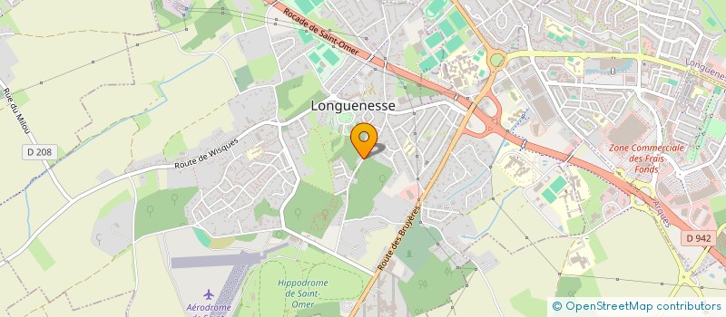 localisation de l'entreprise SCI DU ROND POINT  LONGUENESSE