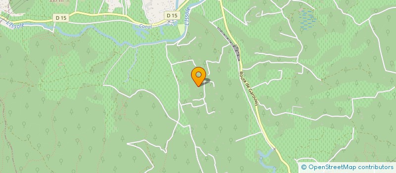 localisation de l'entreprise SCI DU ROND POINT à BESSE-SUR-ISSOLE
