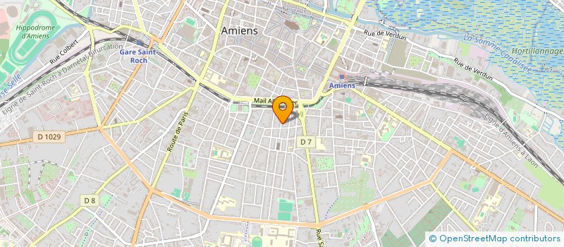 localisation de l'entreprise SCI DU ROND POINT DES OISEAUX à AMIENS