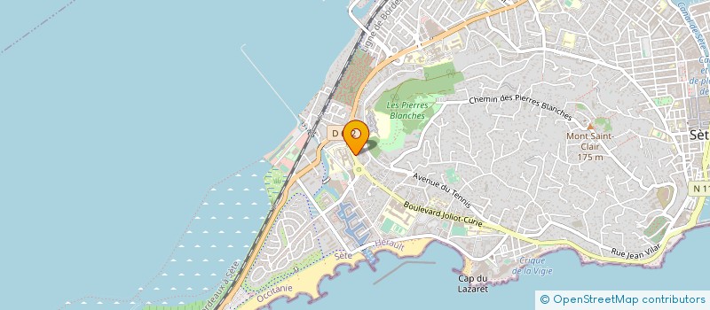 localisation de l'entreprise SCI DU ROND POINT DES QUILLLES à SETE