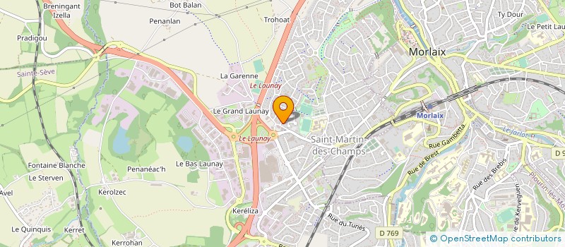 localisation de l'entreprise SCI DU ROND POINT DU PUITS à SAINT-MARTIN-DES-CHAMPS