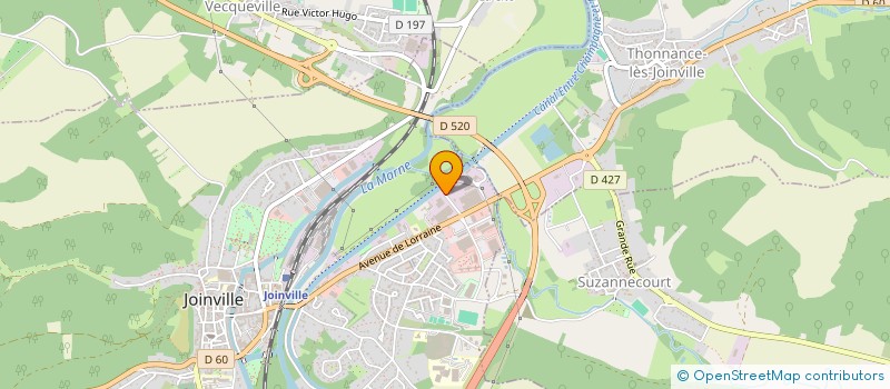 localisation de l'entreprise SCI DU RONGEANT NORD à JOINVILLE