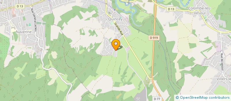 localisation de l'entreprise SCI DU RONVAUX  ECHENOZ-LE-SEC