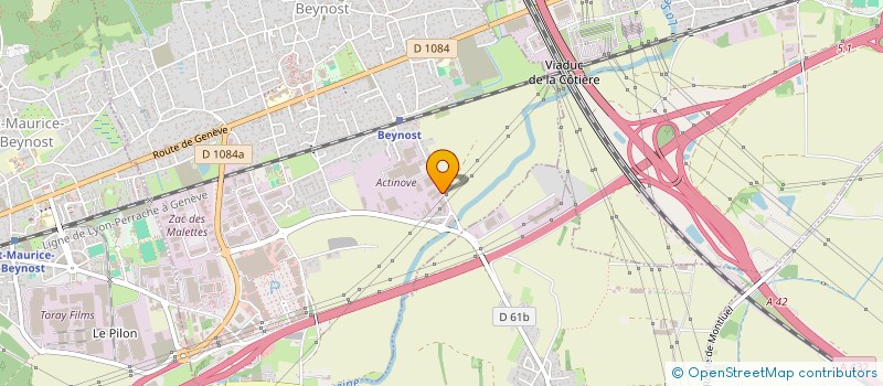 localisation de l'entreprise SCI DU ROSEAU à BEYNOST
