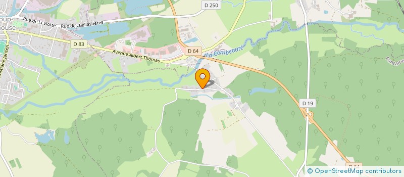 localisation de l'entreprise SCI DU ROSEREUIL  FONTAINE-LES-LUXEUIL