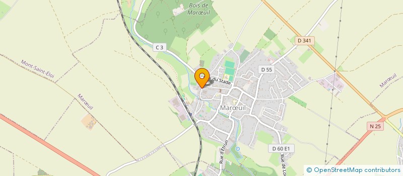 localisation de l'entreprise SCI DU ROSSIGNOL à MARŒUIL