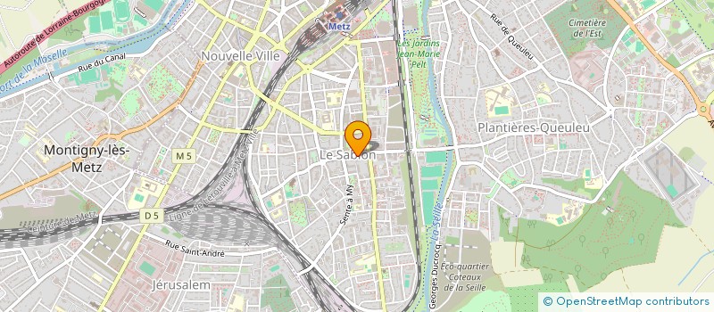 localisation de l'entreprise SCI DU ROUAU  METZ