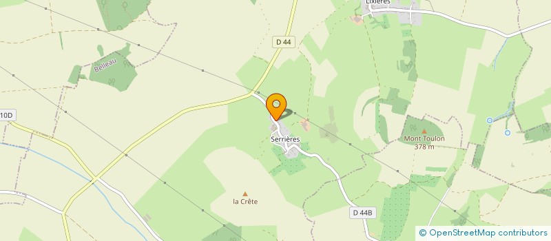 localisation de l'entreprise SCI DU ROUAU  BELLEAU