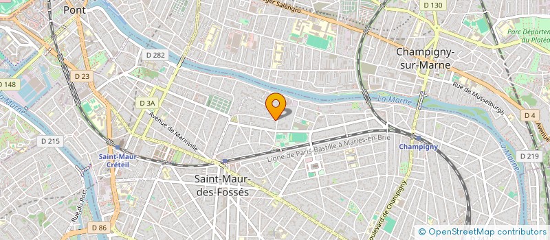 localisation de l'entreprise SCI DU ROUCHADOU à SAINT-MAUR-DES-FOSSES