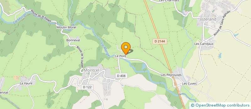 localisation de l'entreprise SCI DU ROUILLAT  ARTONNE