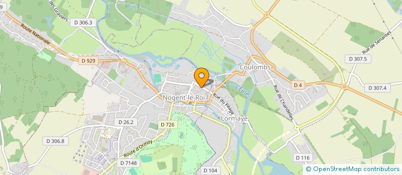 localisation de l'entreprise SCI DU ROULEBOIS à NOGENT-LE-ROI