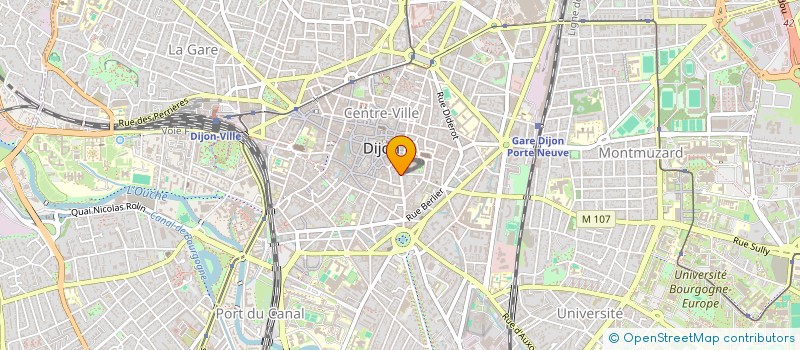 localisation de l'entreprise SCI DU ROUSSAY à DIJON