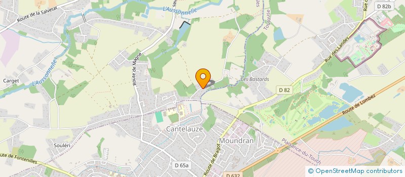 localisation de l'entreprise SCI DU ROUSSILLON  TOURNEFEUILLE