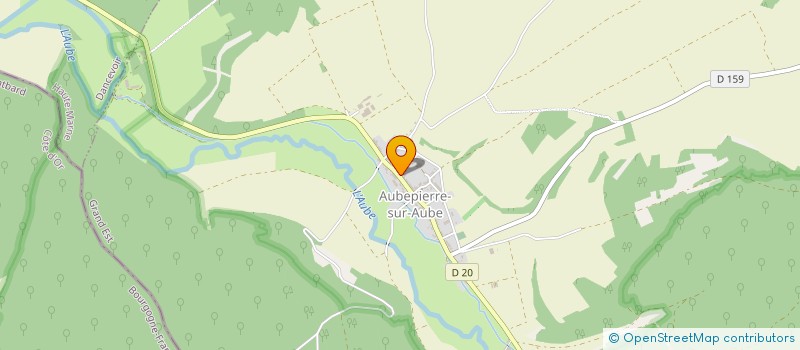 localisation de l'entreprise SCI DU ROY à AUBEPIERRE-SUR-AUBE