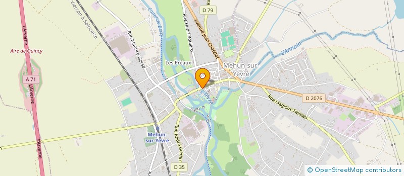 localisation de l'entreprise SCI DU ROY  MEHUN-SUR-YEVRE