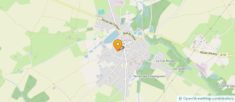 localisation de l'entreprise SCI DU ROZOIR à COULLONS
