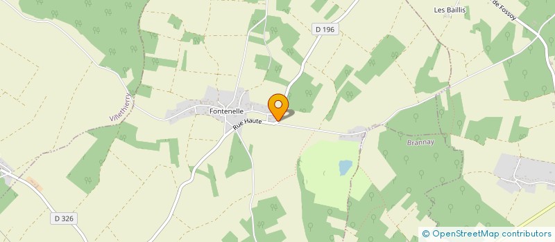 localisation de l'entreprise SCI DU RU  LIXY