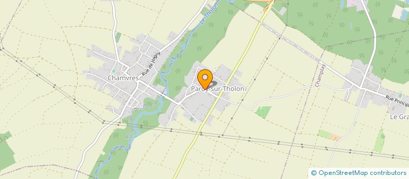 localisation de l'entreprise SCI DU RU D'OCQ  PAROY-SUR-THOLON