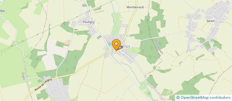 localisation de l'entreprise SCI DU RU DE BAULCHE  ESCAMPS