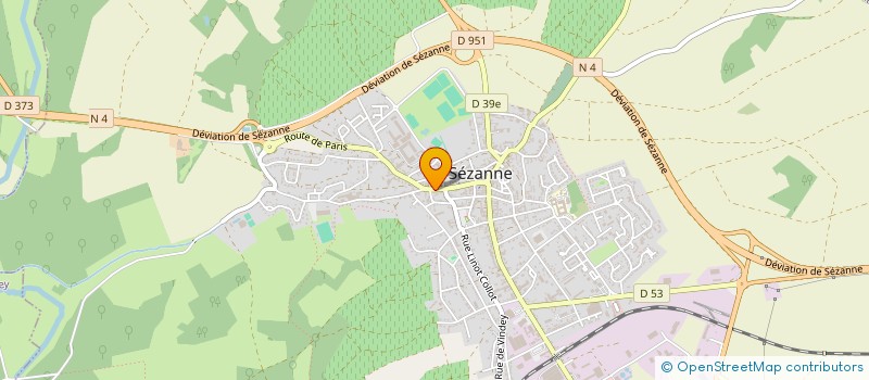 localisation de l'entreprise SCI DU RU DES AUGES à SEZANNE