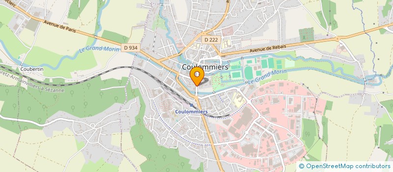 localisation de l'entreprise SCI DU RU DURTEINT à COULOMMIERS