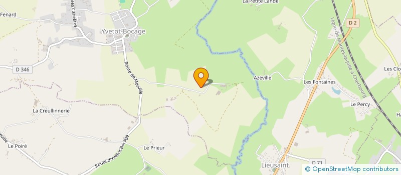 localisation de l'entreprise SCI DU RUAGE  FLOTTEMANVILLE