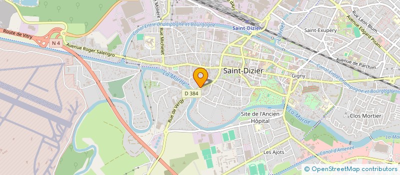 localisation de l'entreprise SCI DU RUISSEAU à BETTANCOURT-LA-FERREE