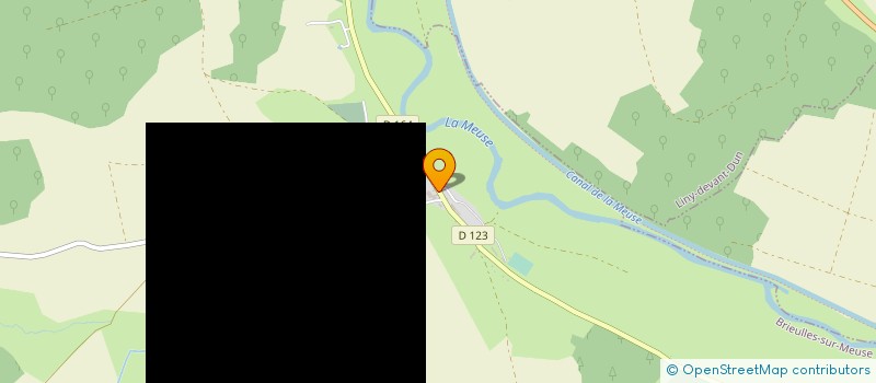 localisation de l'entreprise SCI DU RUISSEAU à BRIEULLES-SUR-MEUSE