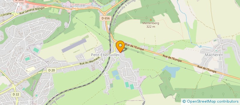 localisation de l'entreprise SCI DU RUISSEAU à MACHEREN