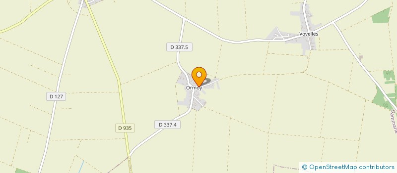 localisation de l'entreprise SCI DU RUISSEAU à DAMMARIE