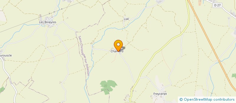 localisation de l'entreprise SCI DU RUISSEAU  BAINS