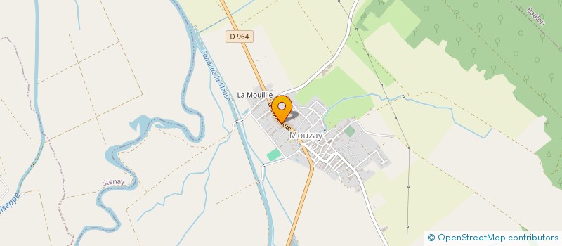 localisation de l'entreprise SCI DU RUISSEAU à MOULINS-SAINT-HUBERT