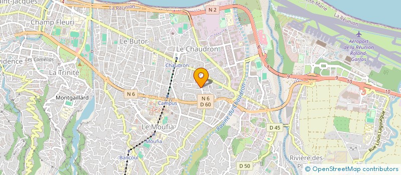 localisation de l'entreprise SCI DU RUISSEAUX à SAINT-DENIS