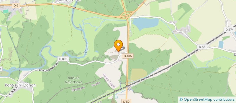 localisation de l'entreprise SCI DU RULLET  LES MAGNY