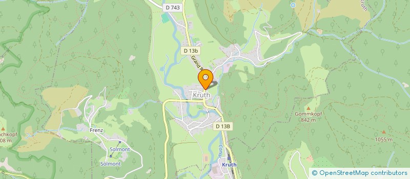 localisation de l'entreprise SCI DU RUNSCHERUNTZ  KRUTH