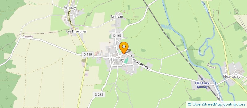 localisation de l'entreprise SCI DU RUY BLANC à TANNAY