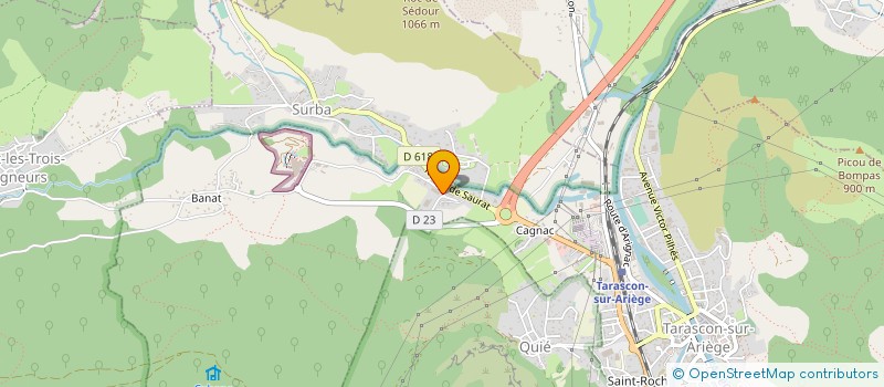 localisation de l'entreprise SCI DU SABARTHES ARIEGE à TARASCON-SUR-ARIEGE