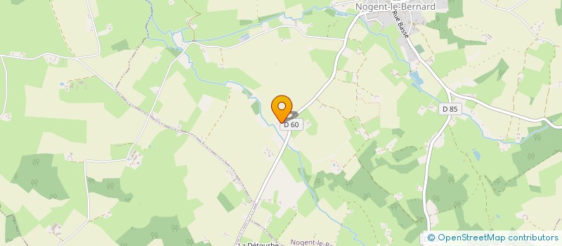 localisation de l'entreprise SCI DU SABLON  NOGENT-LE-BERNARD