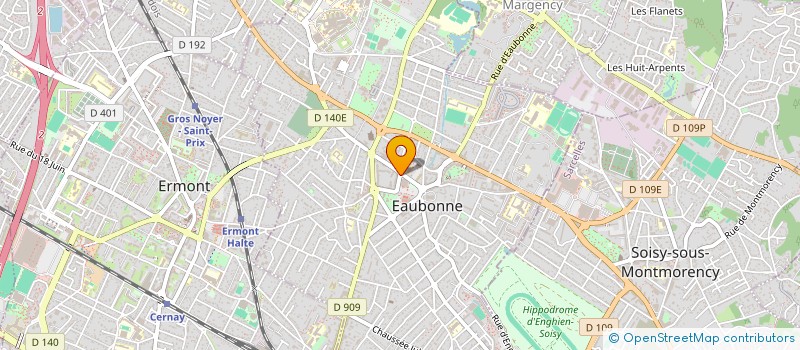 localisation de l'entreprise SCI DU SAGICER à EAUBONNE