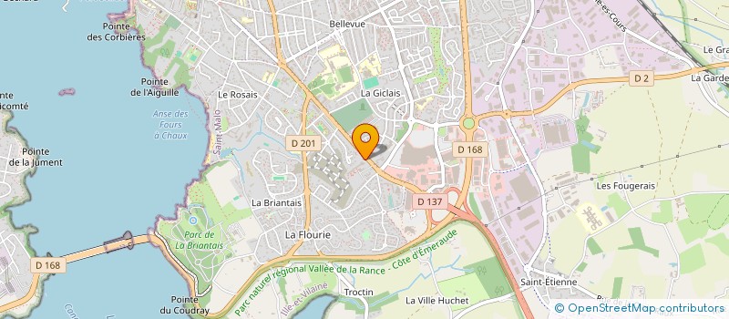 localisation de l'entreprise SCI DU SAINT ESPRIT  SAINT-MALO