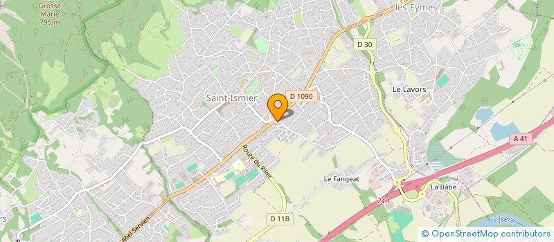 localisation de l'entreprise SCI DU SAINT EYNARD à SAINT-ISMIER
