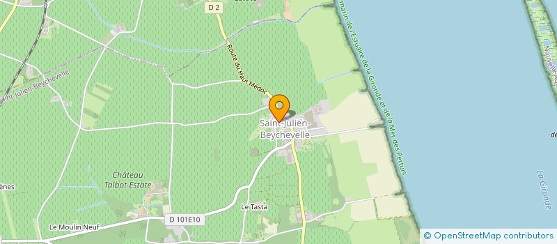 localisation de l'entreprise SCI DU SAINT-JULIEN  SAINT-JULIEN-BEYCHEVELLE