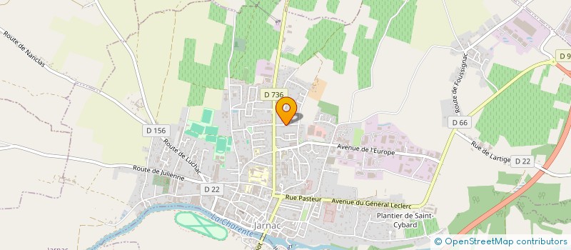 localisation de l'entreprise SCI DU SAINT LAURENT  MAINXE-GONDEVILLE