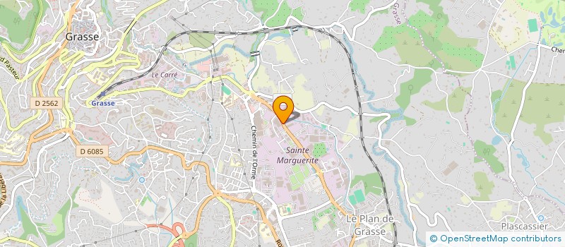 localisation de l'entreprise SCI DU SAINT SACREMENT à GRASSE