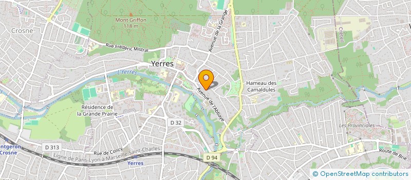 localisation de l'entreprise SCI DU SALEMBRE  YERRES