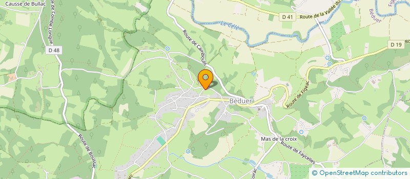 localisation de l'entreprise SCI DU SALUT  BEDUER