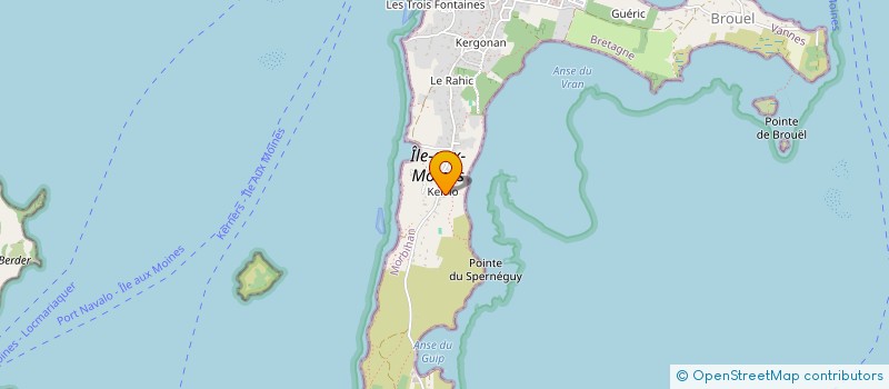 localisation de l'entreprise SCI DU SALZEN  ILE-AUX-MOINES